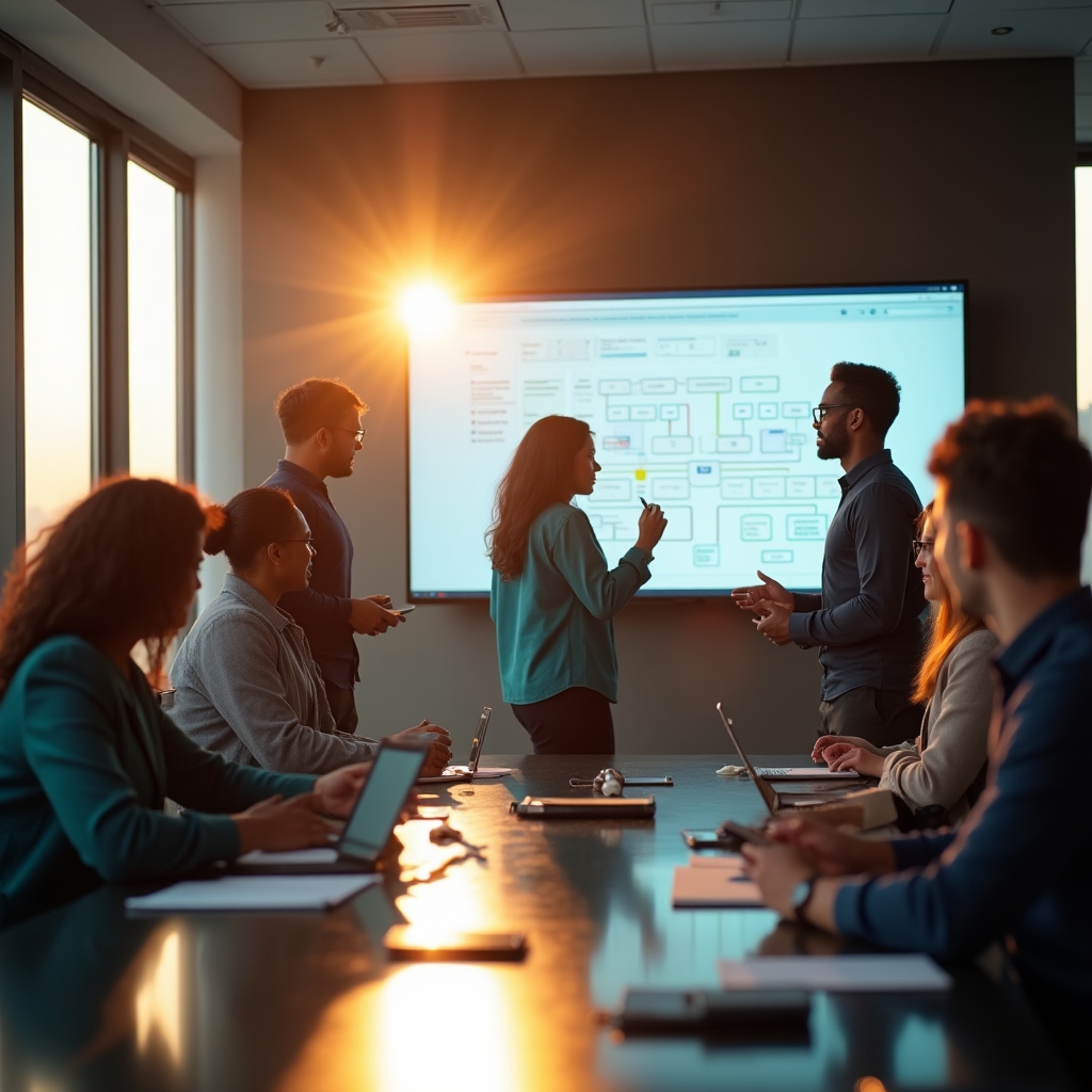 Atelier de colaborare în echipă pentru organizații canadiene